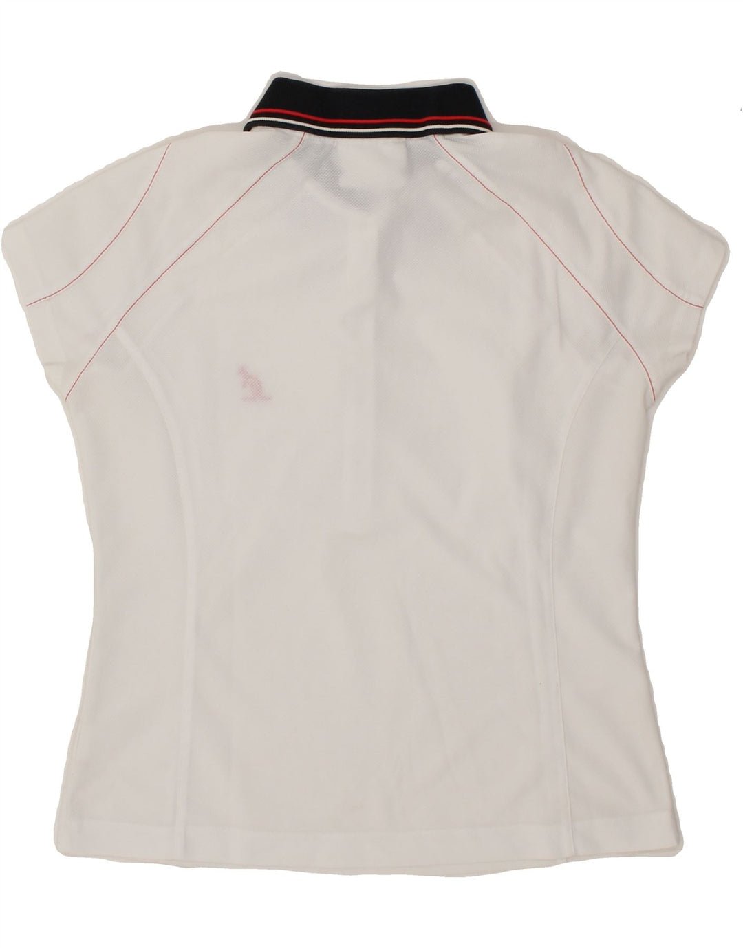 AUSTRALIAN L'ALPINA Womens Polo Shirt IT 44 Medium White Vintage AUSTRALIAN L'ALPINA and Second-Hand AUSTRALIAN L'ALPINA from Messina Hembry 