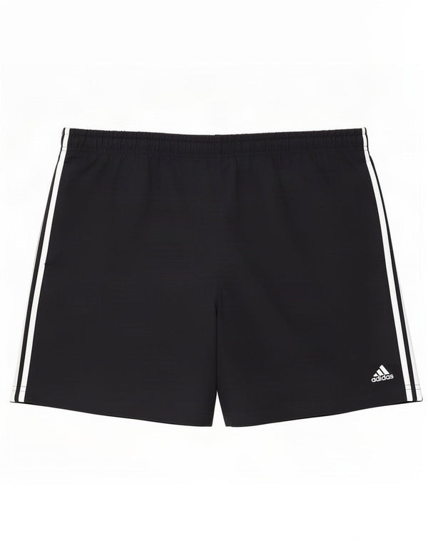 Shorts esportivos femininos Adidas UK 14 grande poliéster azul marinho