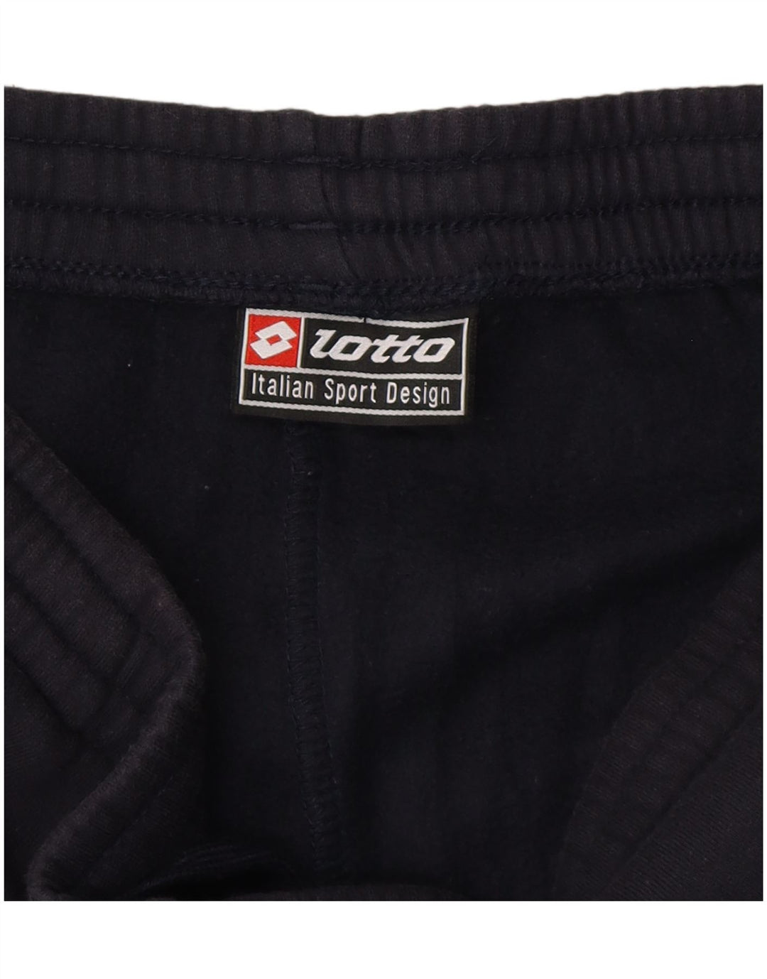 Calça de treino feminina Lotto UK 14 grande azul marinho