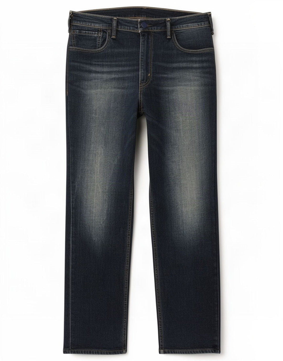 Levi's Masculino 511 Slim Jeans W38 L29 Azul Marinho Algodão