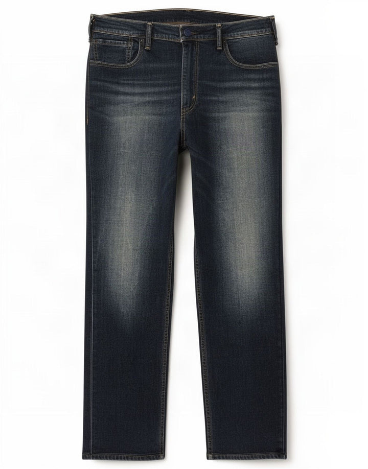 Levi's Masculino 511 Slim Jeans W38 L29 Azul Marinho Algodão