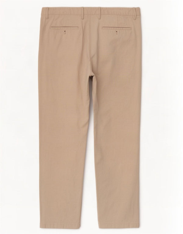 Calça Chino Masculina Massimo Dutti Regular Fit EU 46 XL W36 L27 Bege