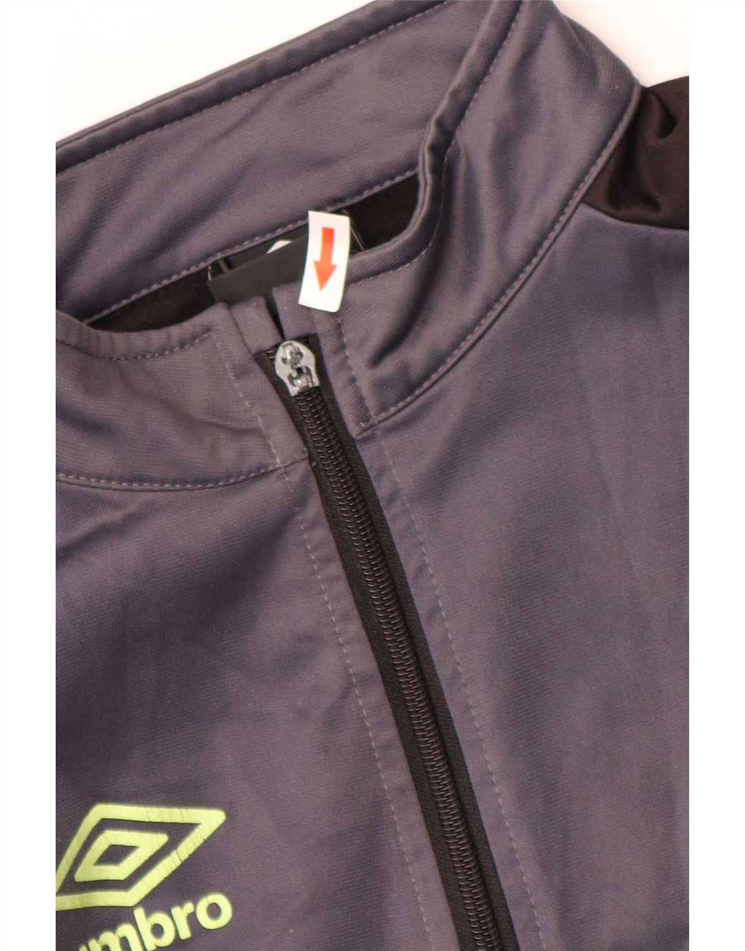 Casaco de treino Umbro Meninos 11-12 Anos Cinzento Poliéster