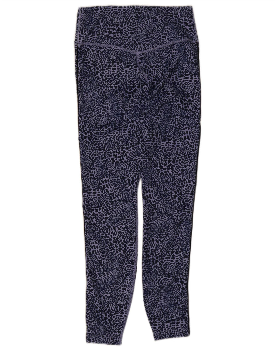 Nike Womens Dri Fit Leggings UK 8 Pequeno Azul Animal Print Poliéster