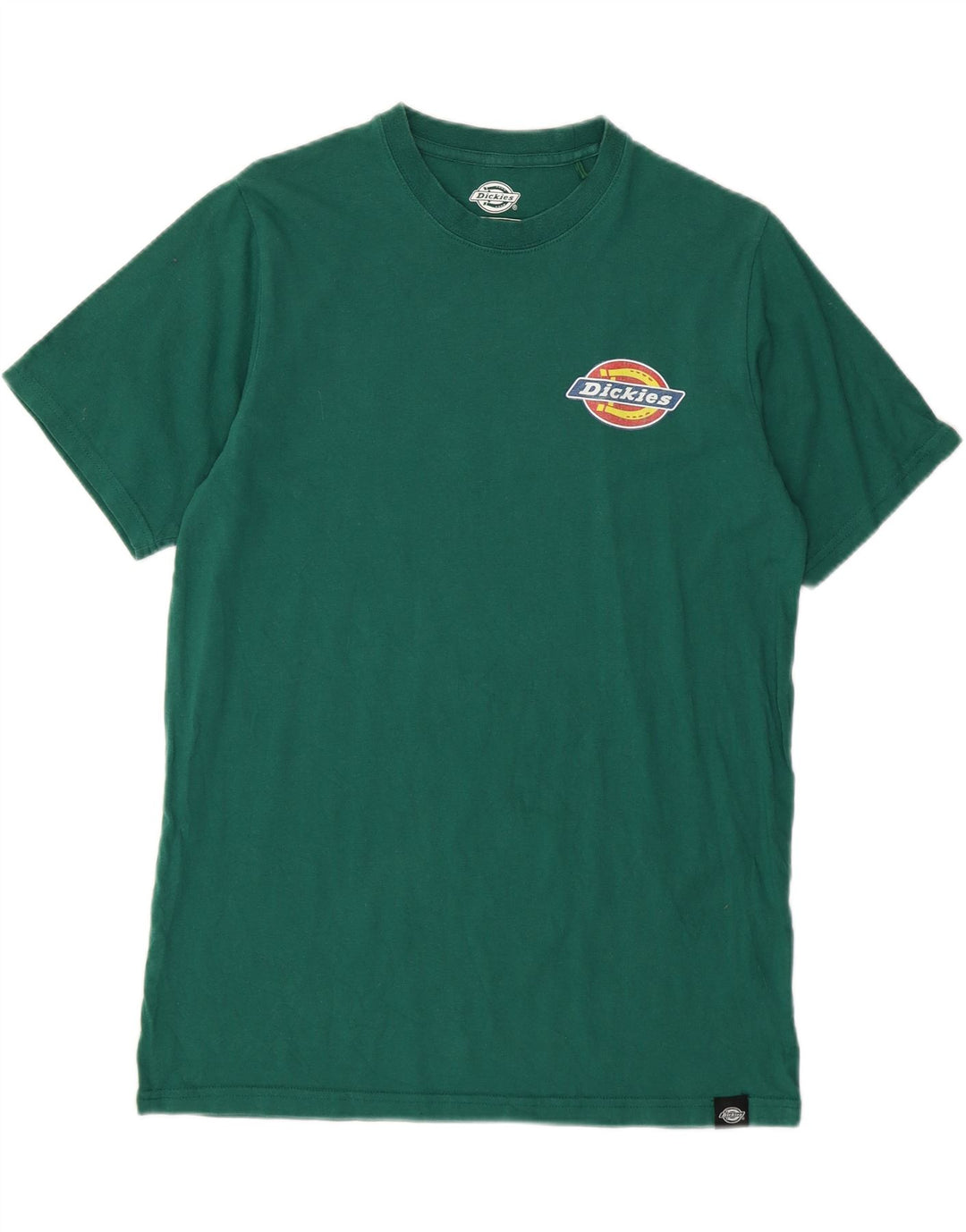 Camiseta gráfica masculina Dickies Top pequeno de algodão verde