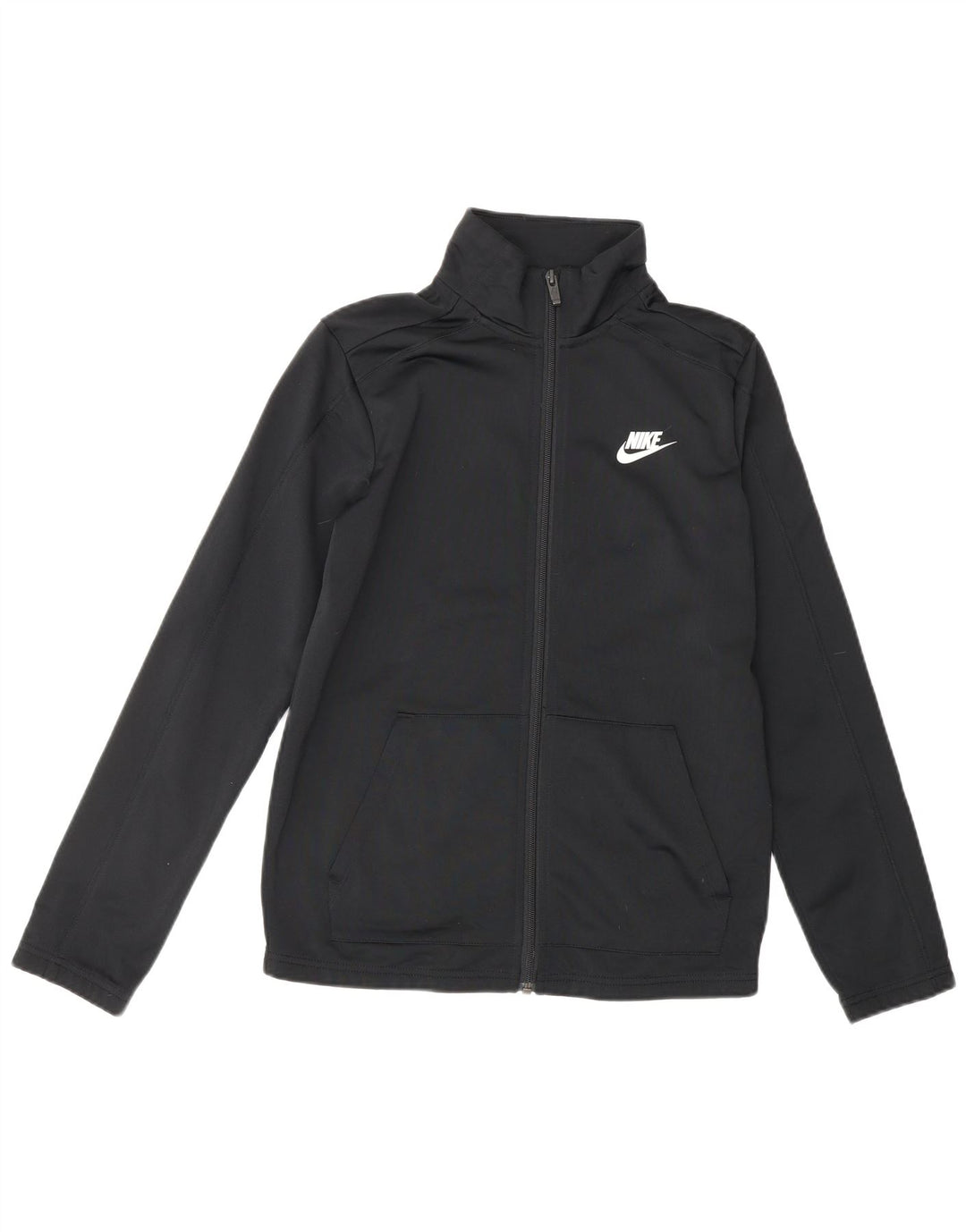 Jaqueta de treino para meninos NIKE 12-13 anos grande poliéster preto