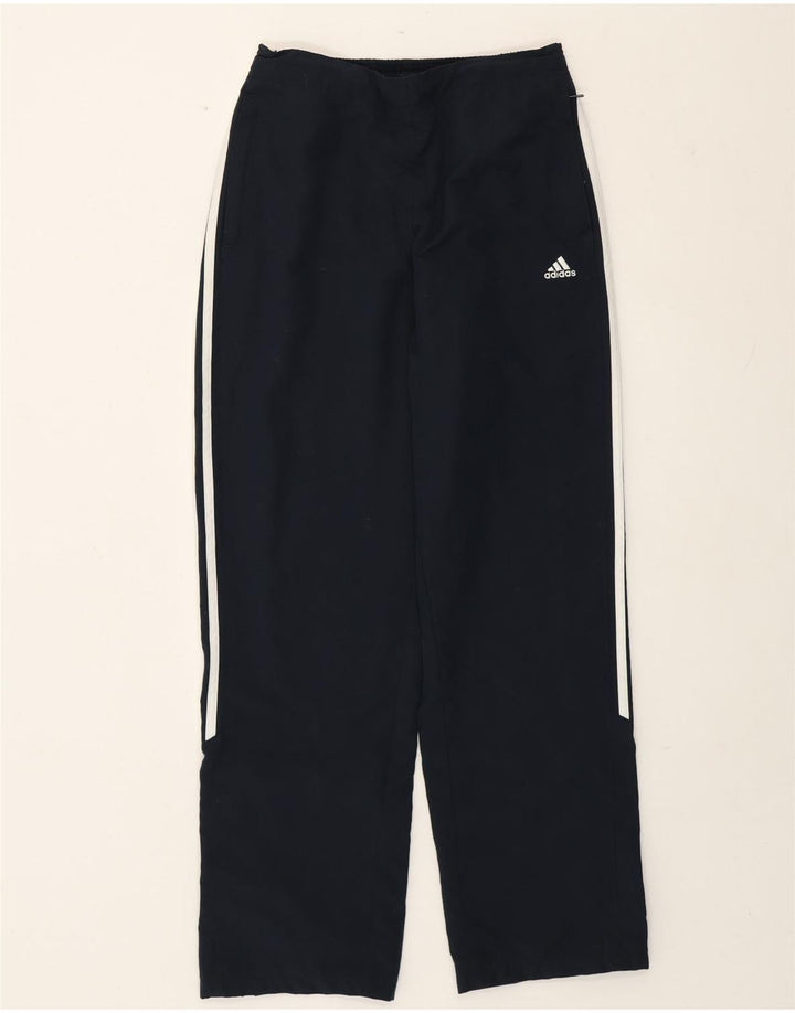 Calça de treino feminina Adidas UK 12 poliéster azul marinho médio