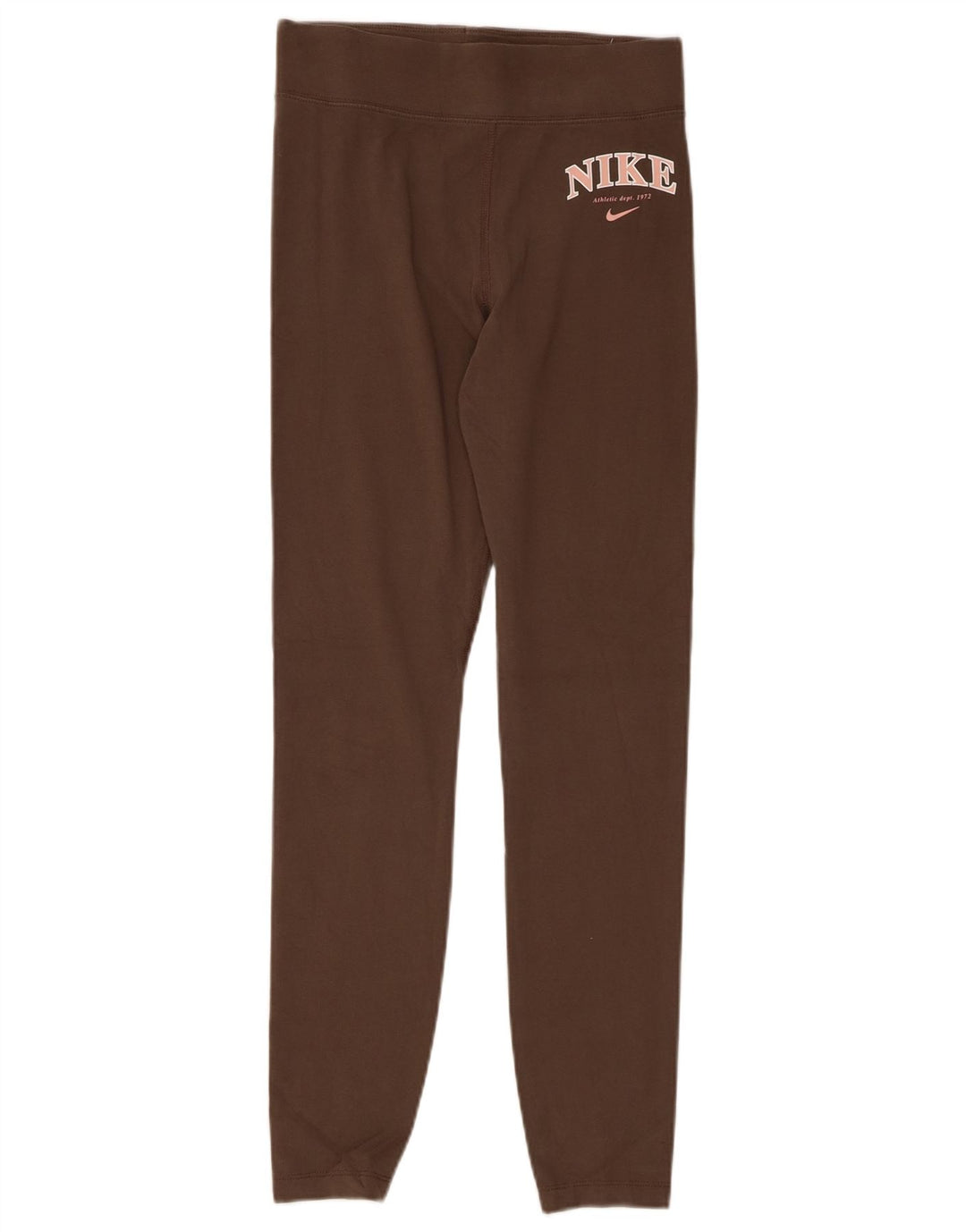 Leggings NIKE feminino gráfico UK 10 pequeno cinza algodão