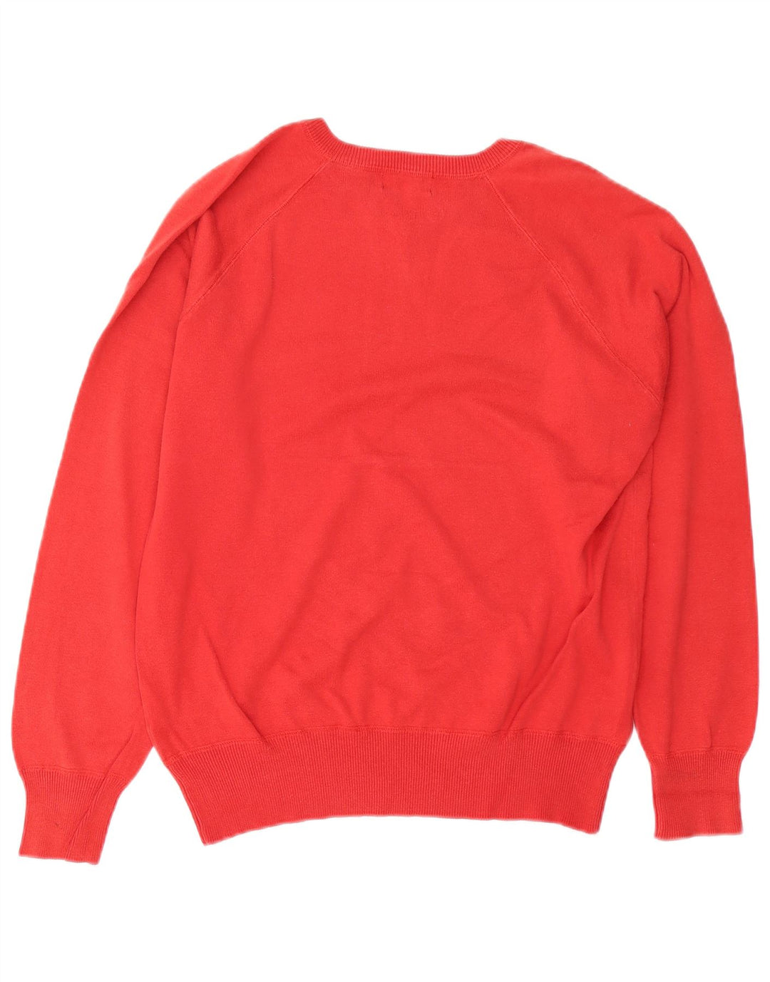 SERGIO TACCHINI Suéter masculino com decote em V médio algodão vermelho