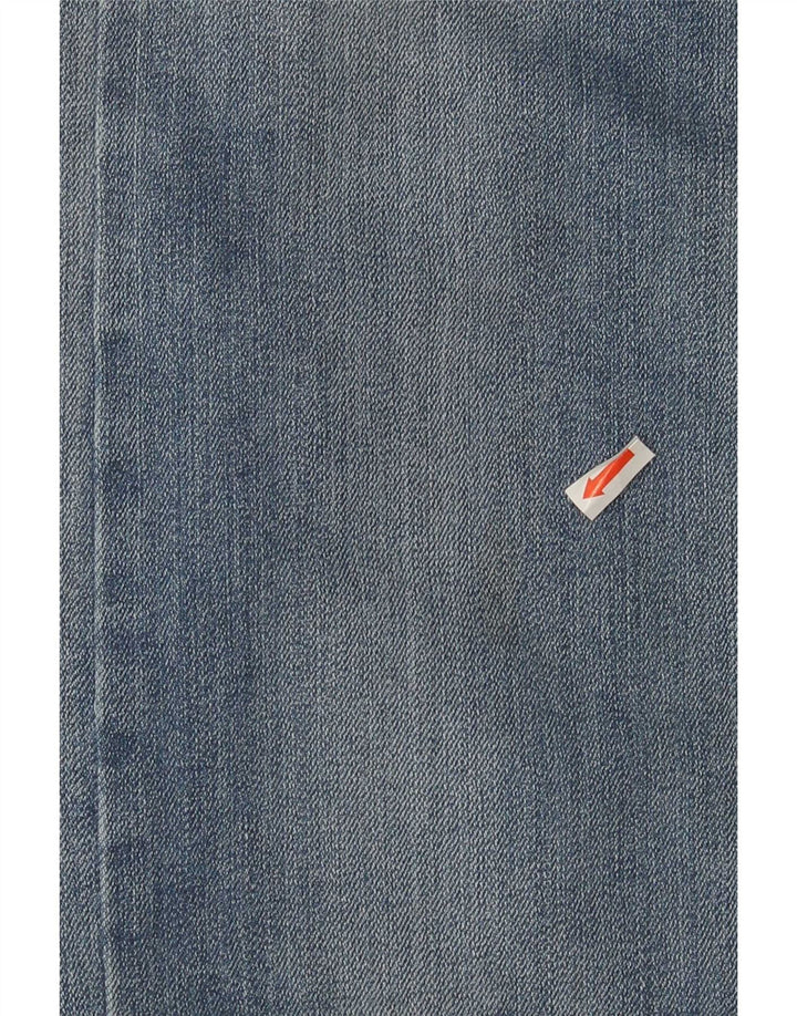 Levi's Masculino 513 Straight Jeans W32 L28 Azul Algodão