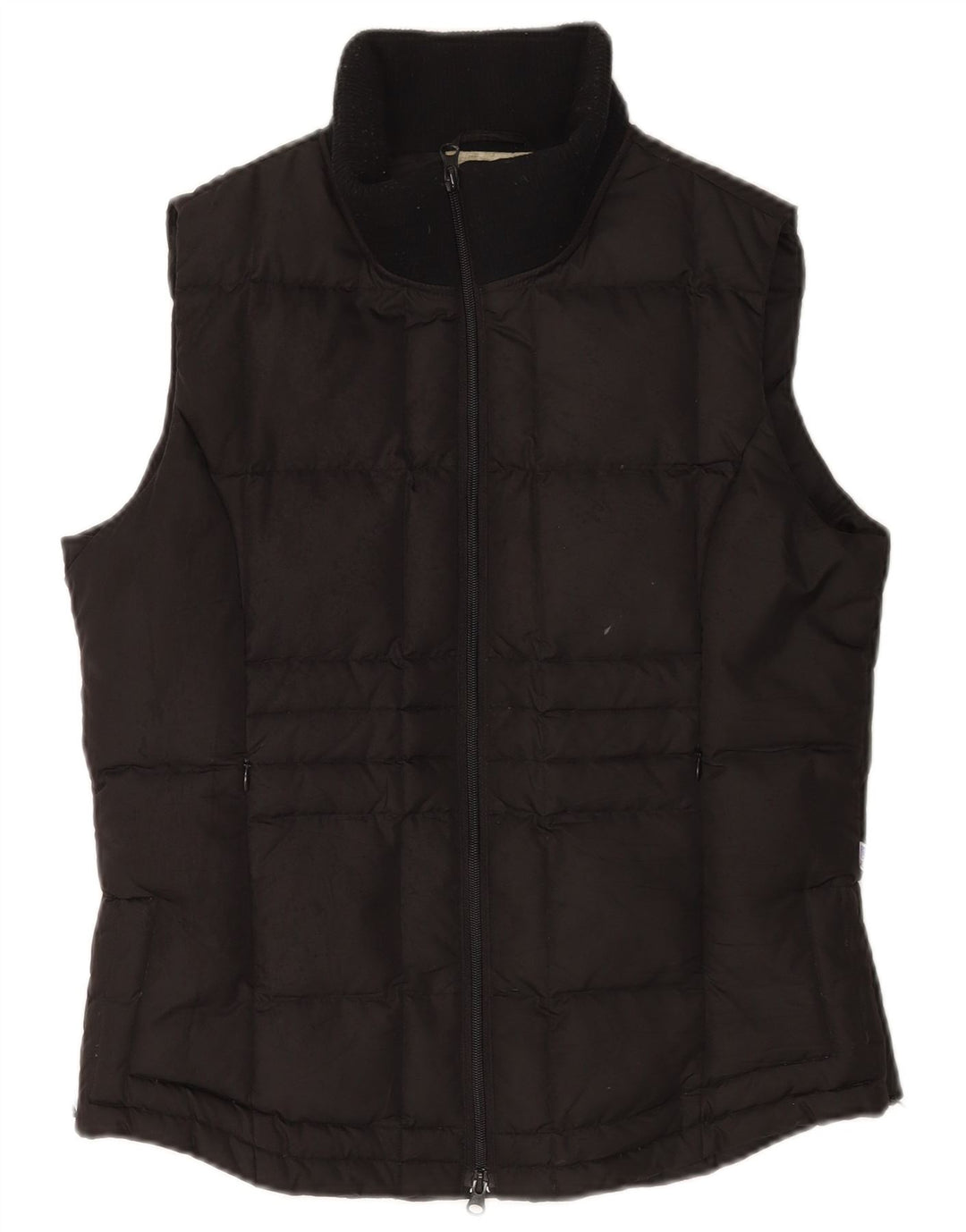 Colete acolchoado feminino Emaroo Australia UK 16 grande poliamida preta