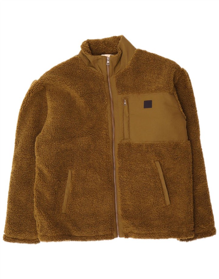 Jaqueta masculina de lã Gant UK 46 3XL poliéster cáqui