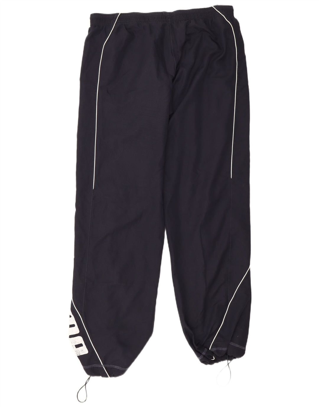 Calça de treino masculina Puma Graphic Joggers grande azul marinho