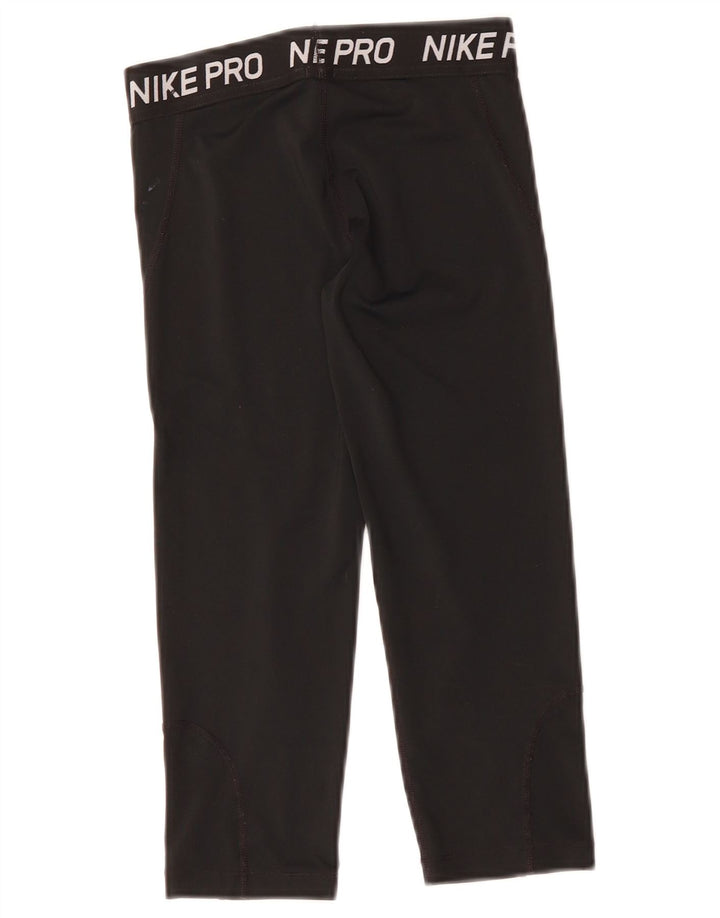 Leggings NIKE Girls Capri Graphic 10-11 Anos Médio Preto