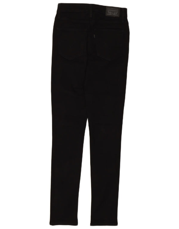 Calça jeans feminina Levi's 721 High Rise Skinny W28 L30 algodão preto