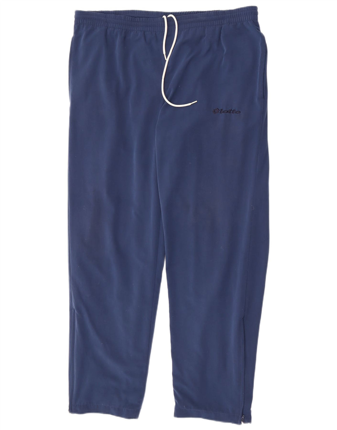 Calça de treino masculina Lotto UK 40/42 poliéster azul grande