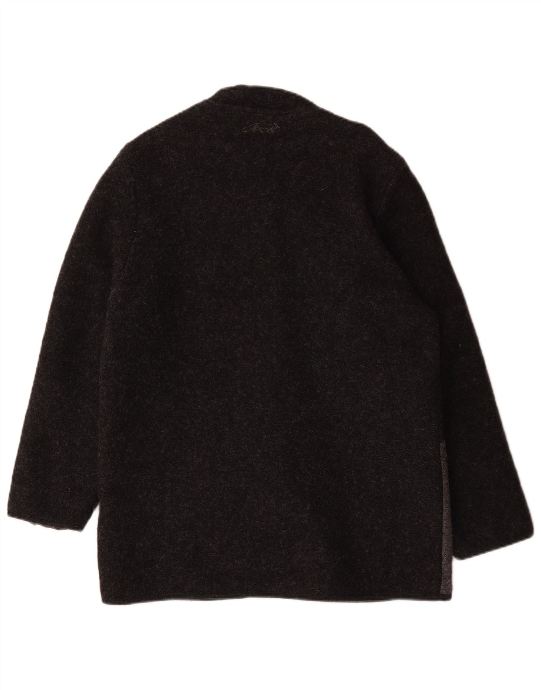 Jaqueta Blazer Feminina Vintage com 5 Botões Gráfico Reino Unido 16 Grande Cinza