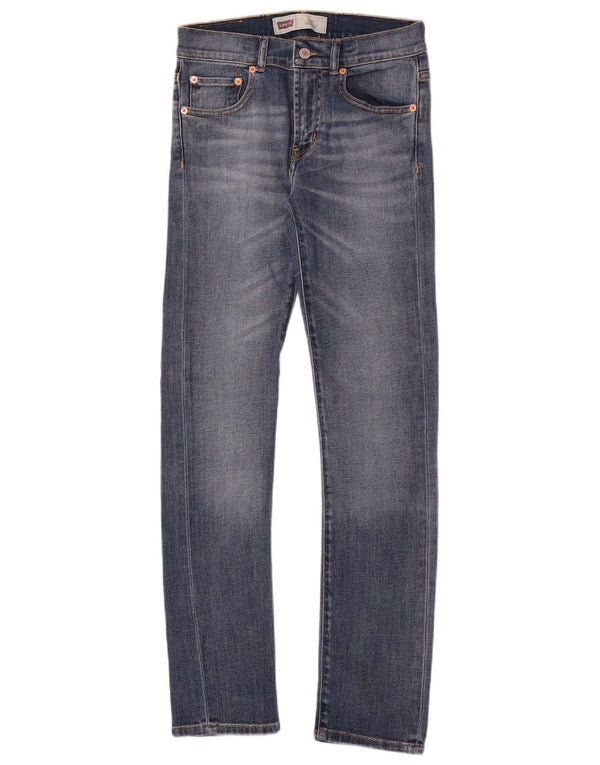 Levi's Boys 510 Skinny Jeans 11-12 Anos W26 L30 Azul Algodão