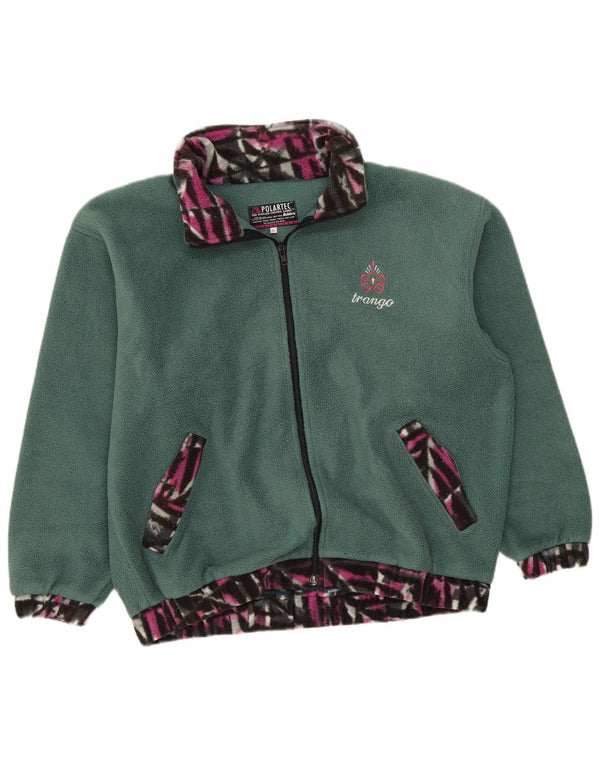 Jaqueta masculina Malden Polartec Fleece UK 42 XL verde colorblock