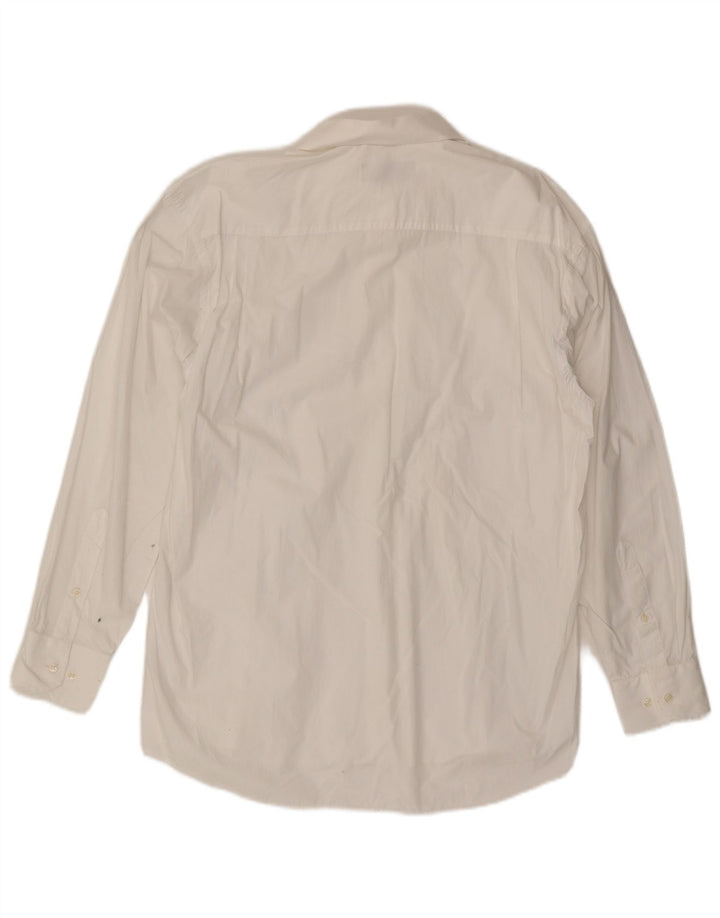 Camisa masculina Pierre Cardin tamanho 41/42 grande algodão branco