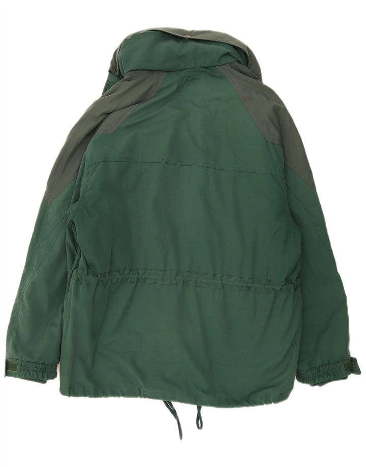 Jaqueta corta-vento masculina Diadora Loose Fit UK 38 poliéster verde médio