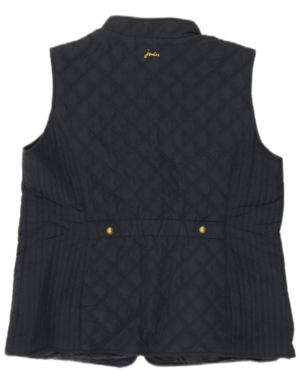 Gilet feminino acolchoado Joules UK 18 XL azul marinho poliéster