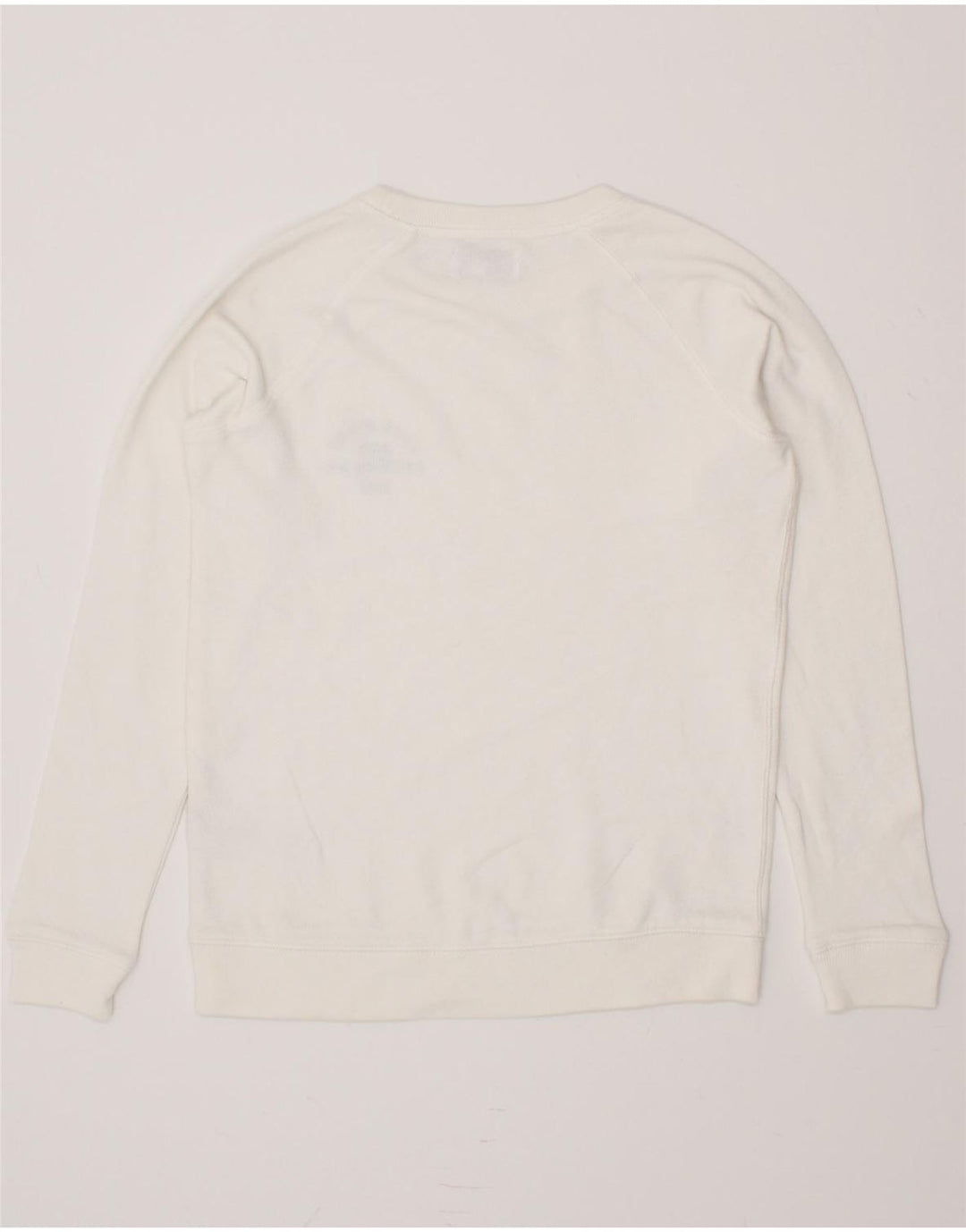 JACK WILLS Womens Sweatshirt Jumper UK 6 XS White Cotton Vintage Jack Wills and Second-Hand Jack Wills from Messina Hembry 