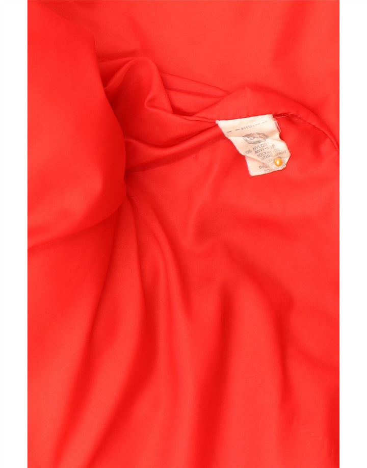 C&A Jaqueta masculina acolchoada UK 38 Medium Red Colourblock Nylon