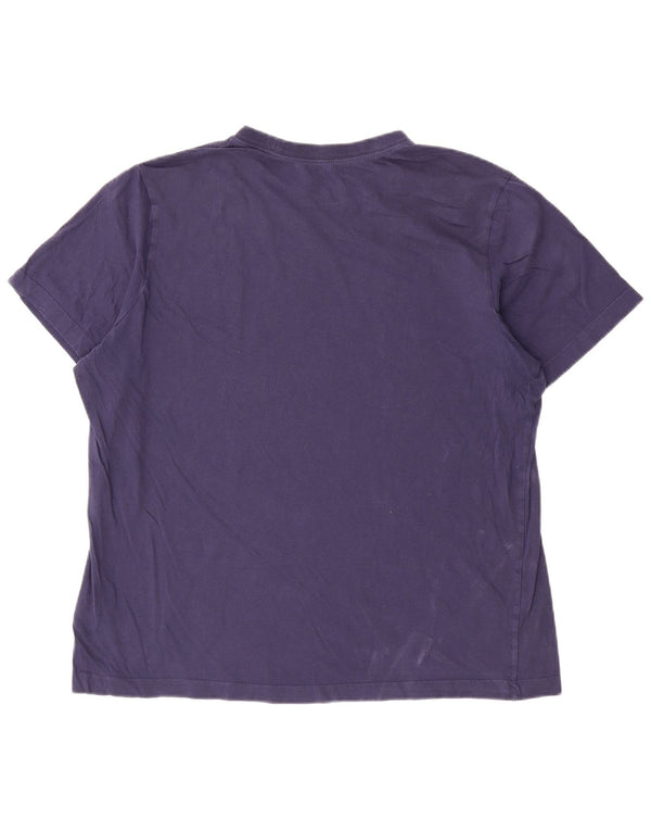Camiseta masculina Nike Top XL azul marinho algodão
