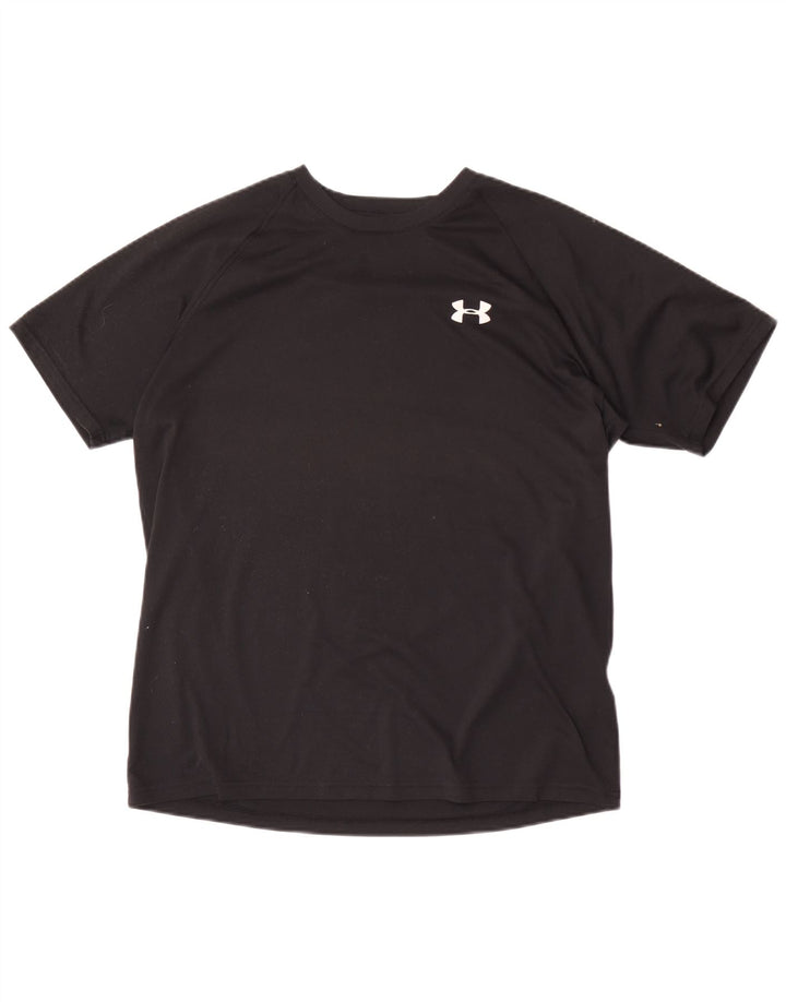 Camiseta masculina Under Armour Top médio preto