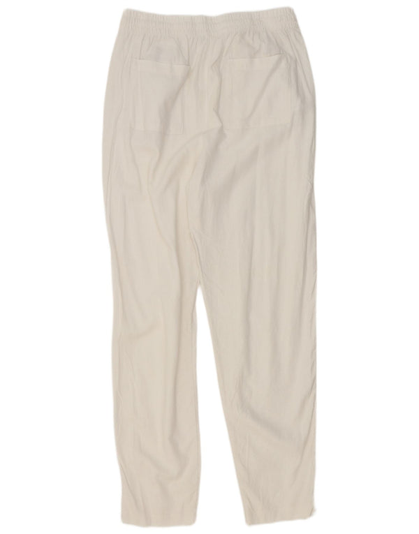 Calça Chino Cônica Feminina Marks & Spencer Reino Unido 14 Grande W32 L31 Branca