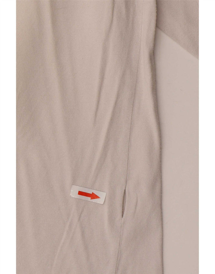 Campeão Mens Top Manga Longa Grande Branco