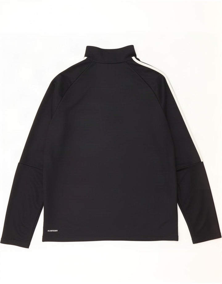 Adidas Mens Aeroready Zip Neck Pullover Treino Top XL Preto Poliéster