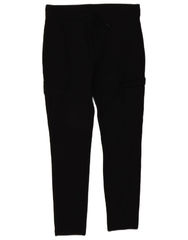 Calça cargo slim feminina Zara médio W26 L26 preta viscose
