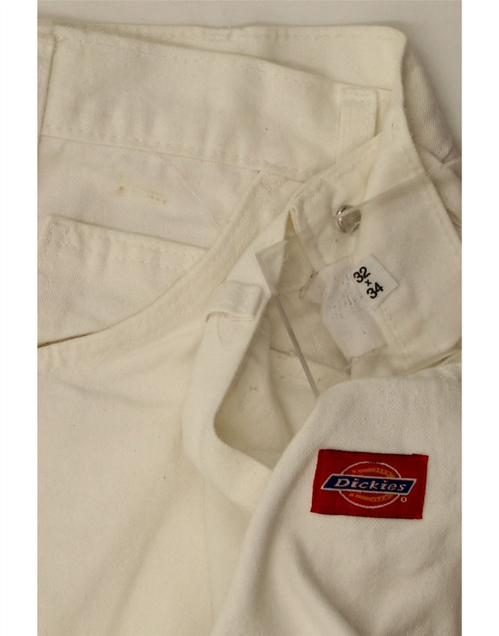 Calça jeans reta masculina DICKIES Cargo W32 L34 branca