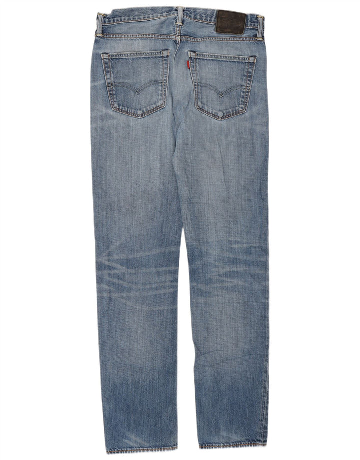 Calça jeans feminina Levi's 508 Straight W32 L34 azul algodão