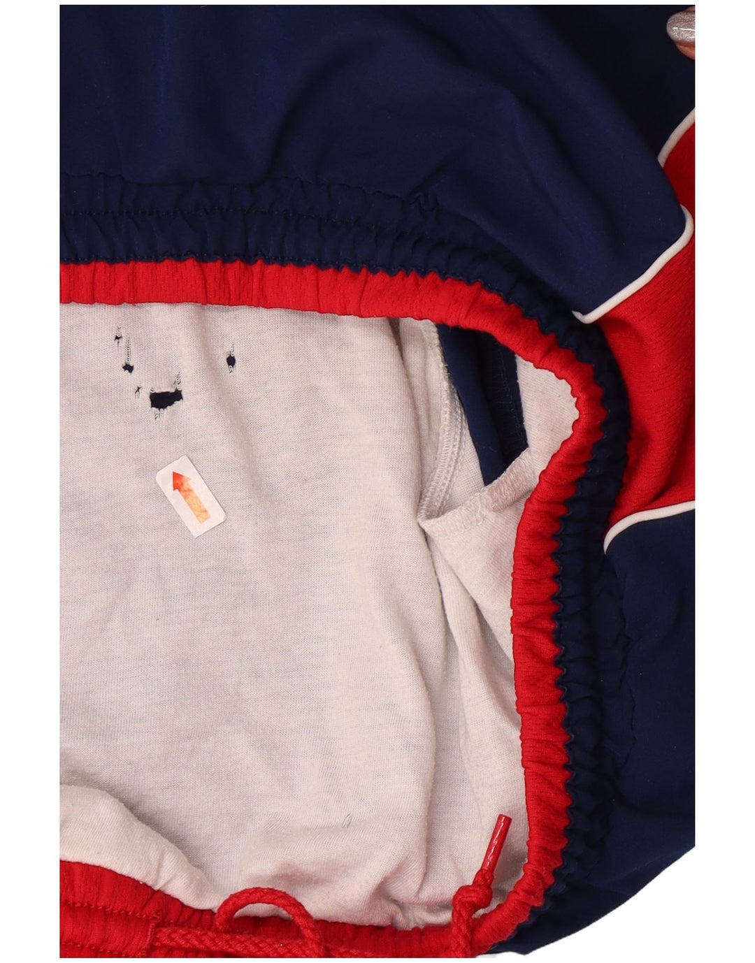 Shorts esportivos masculinos ADIDAS XL azul marinho colorblock poliéster