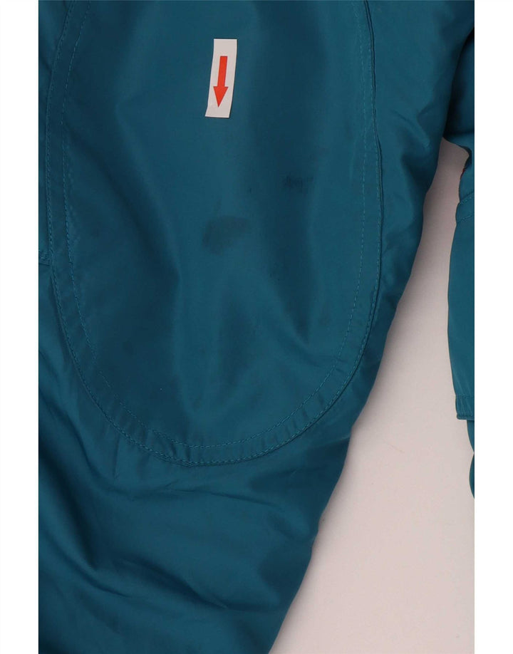 Jaqueta masculina acolchoada com capuz Ellesse UK 42 XL azul poliéster