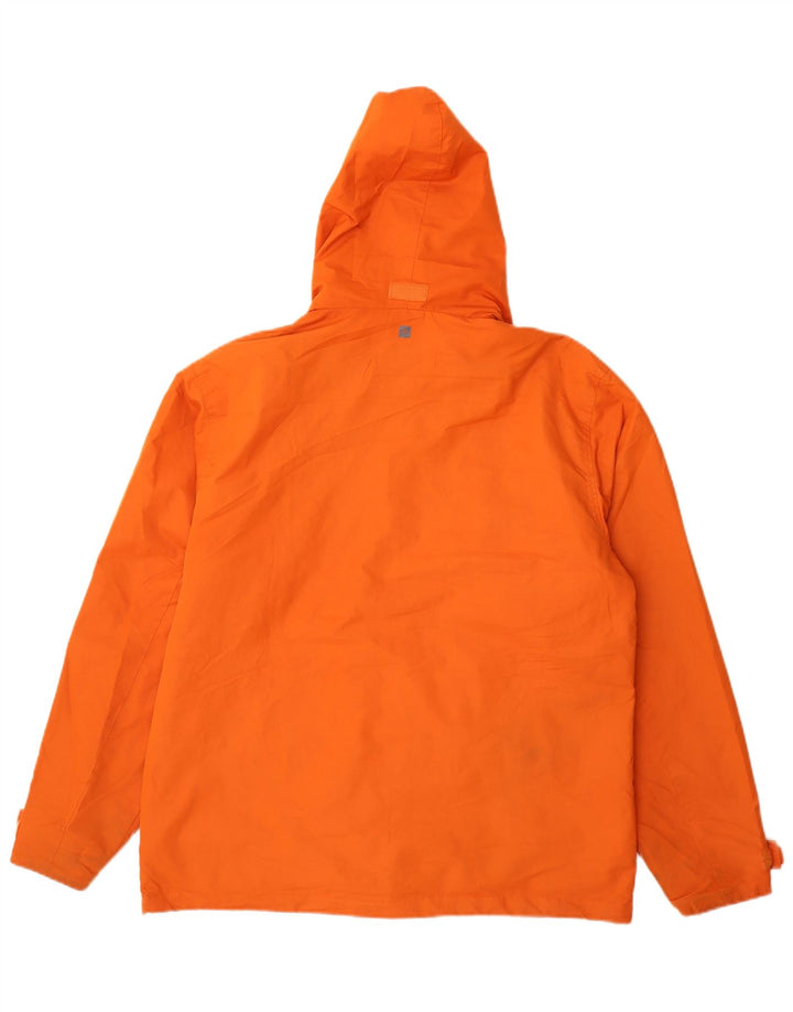 Jaqueta de chuva com capuz masculino Mountain Warehouse poliéster laranja médio Reino Unido 38
