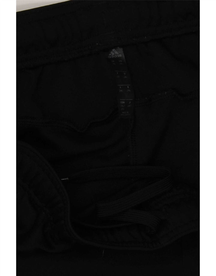 Calça de treino masculina Adidas Joggers 2XL poliéster preto