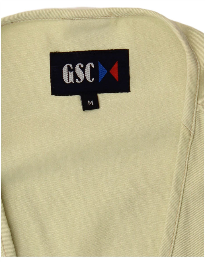 Colete utilitário masculino vintage UK 38 verde médio