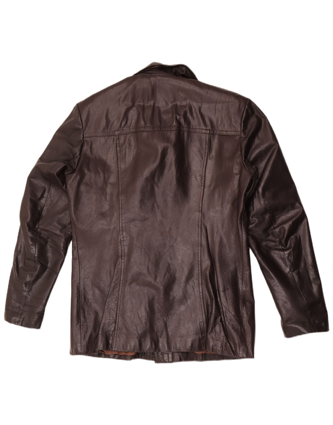 Jaqueta de couro masculina Esco EU 52 XL couro marrom