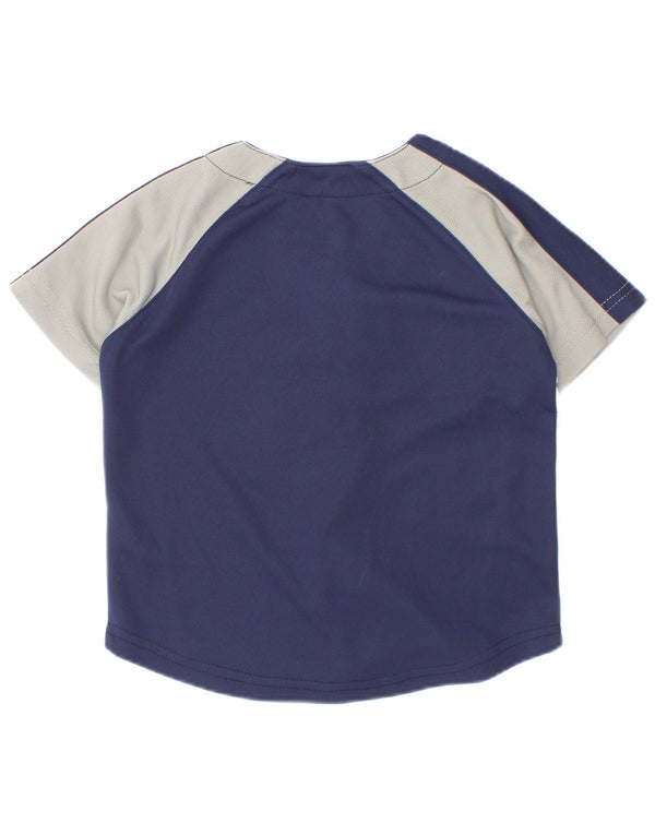 Camisa dos Yankees para bebês meninos de mercadoria genuína 18-24 meses azul marinho
