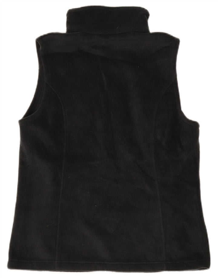 Colete de lã feminino COLUMBIA UK 14 poliéster preto médio