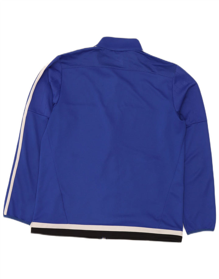 Adidas Mens Climacool Tracksuit Top Jacket Médio Azul Poliéster