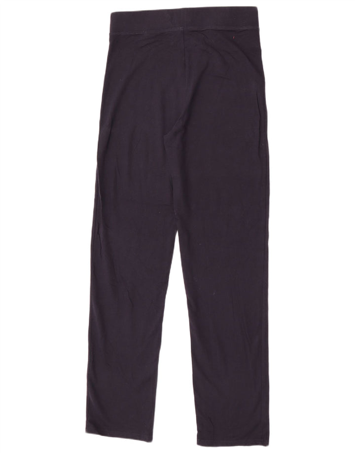 Leggings femininos Marks & Spencer Reino Unido 10 pequeno algodão azul marinho