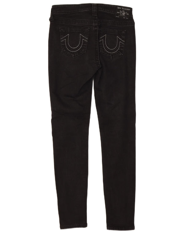 Jeans skinny feminino True Religion W28 L28 preto