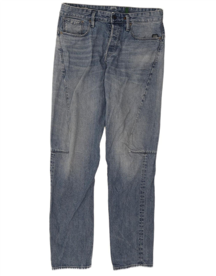 Jeans slim masculino G-STAR W30 L32 algodão azul