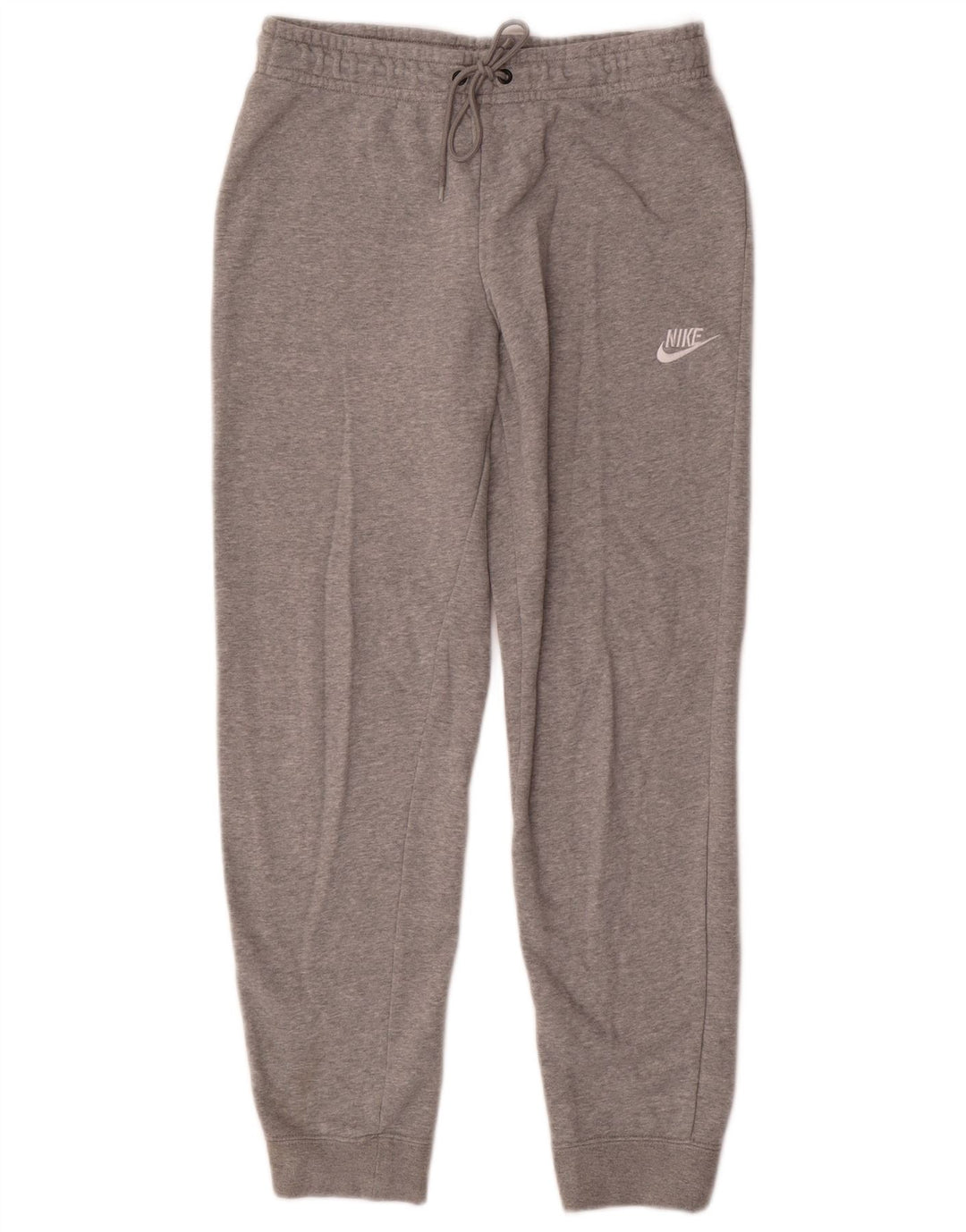 Calça de treino feminina Nike Joggers UK 14 algodão cinza médio