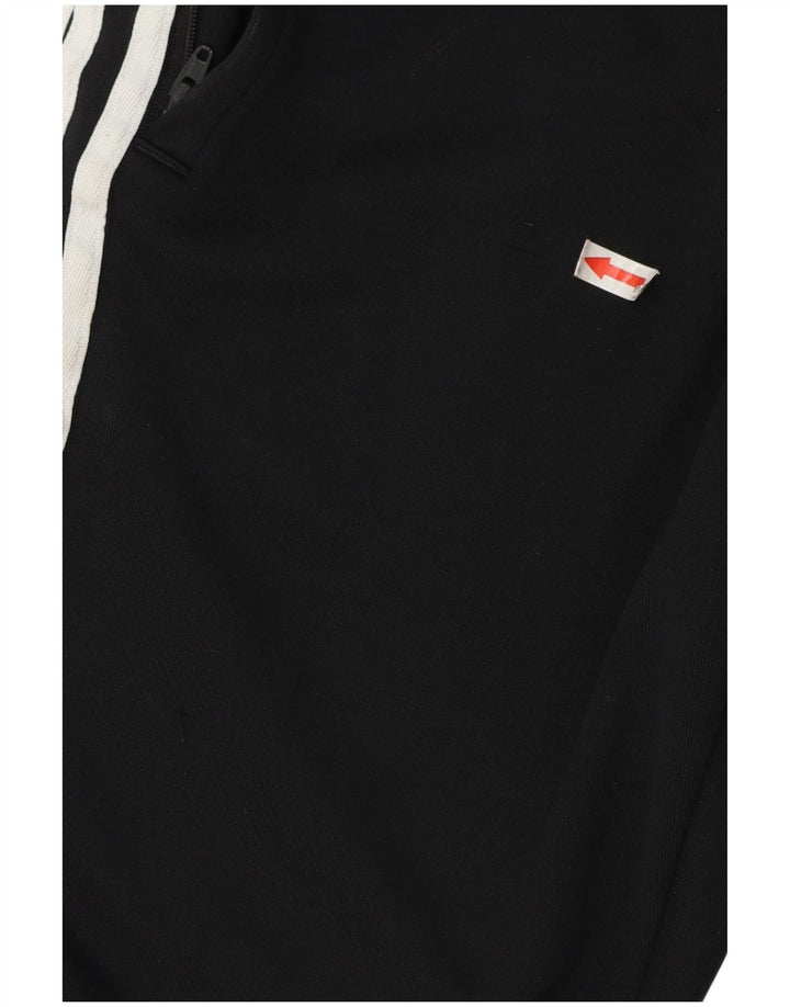 Adidas Mens Treino Calças Joggers Pequeno Poliéster Preto